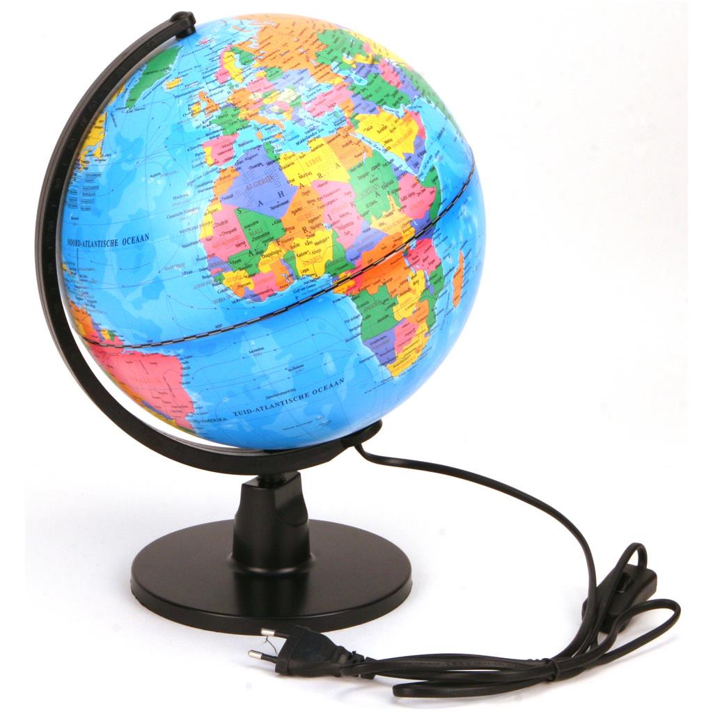 room snelheid Instrument Globe met licht (Wereldbol) | Het Speelhuys Kampen