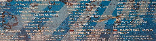 Bestway Zwembad Oceaan (De omdoos is licht beschadigd zie foto) - Afbeelding 3