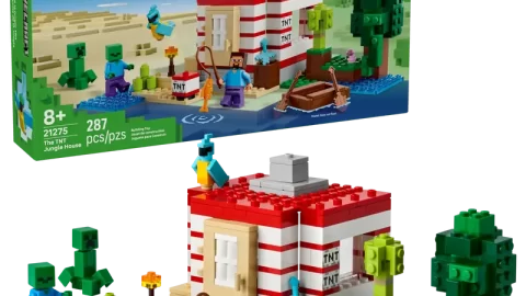 LEGO 21275 Minecraft Het TNT Junglehuis