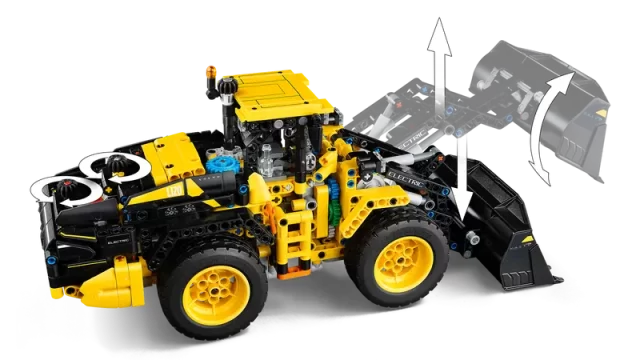 LEGO 42209 Technic Volvo L120 Electric Wiellader - Afbeelding 4