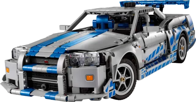 LEGO 42210 Technic 2 Fast 2 Furious Nissan Skyline GT-R (R34) Auto - Afbeelding 2