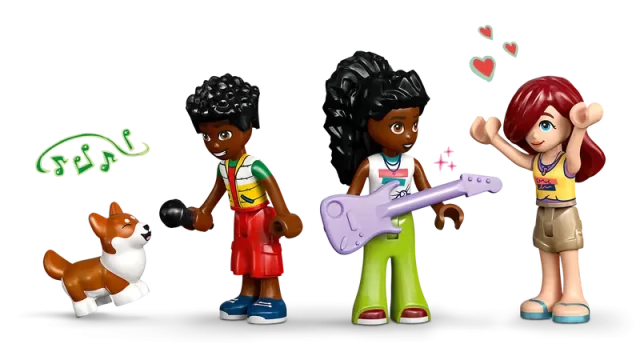 LEGO 42653 Friends Muziekwinkel en Appartement - Afbeelding 3