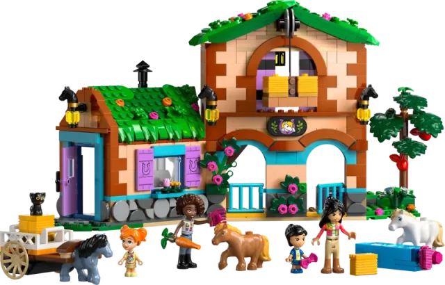 LEGO 42654 Friends Ponyboerderij en Stal - Afbeelding 2