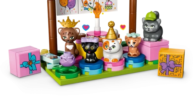 LEGO 42666 Friends Kattenverjaardagsfeestje en Boomhut - Afbeelding 3