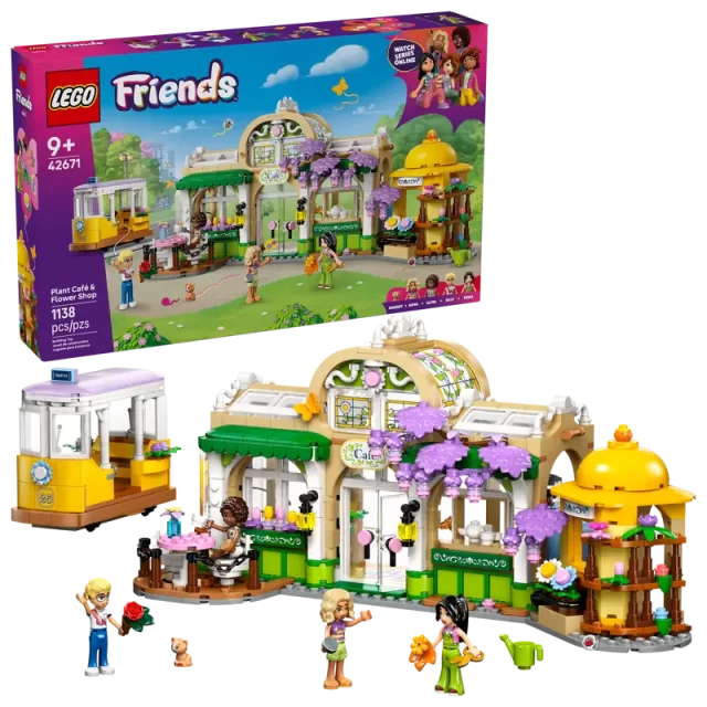 LEGO 42671 Friends Plantencafe en Bloemenwinkel