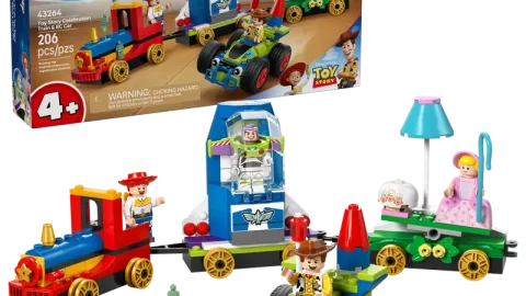 LEGO 43264 Disney Toy Story Feesttrein en RC Auto
