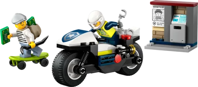 LEGO 60455 City Achtervolging op Pollitiemotor - Afbeelding 2