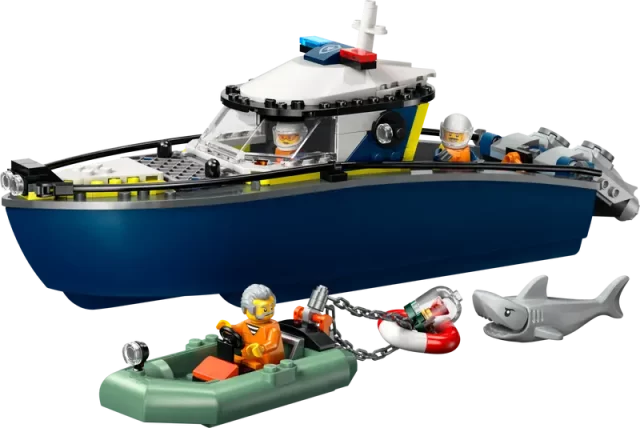 LEGO 60456 City Achtervolging met Politieboot - Afbeelding 2