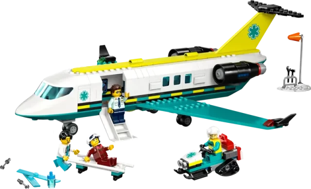 LEGO 60465 City Ambulancevliegtuig - Afbeelding 2
