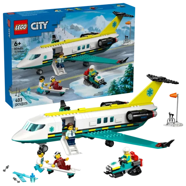 LEGO 60465 City Ambulancevliegtuig