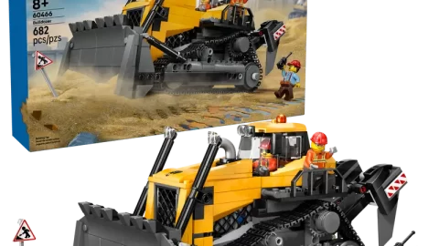 LEGO 60466 City Gele Bulldozer