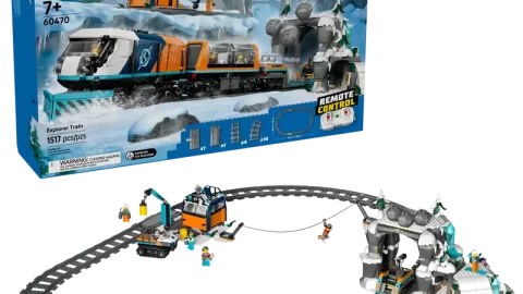 LEGO 60470 City Onderzoekstrein op de Noordpool