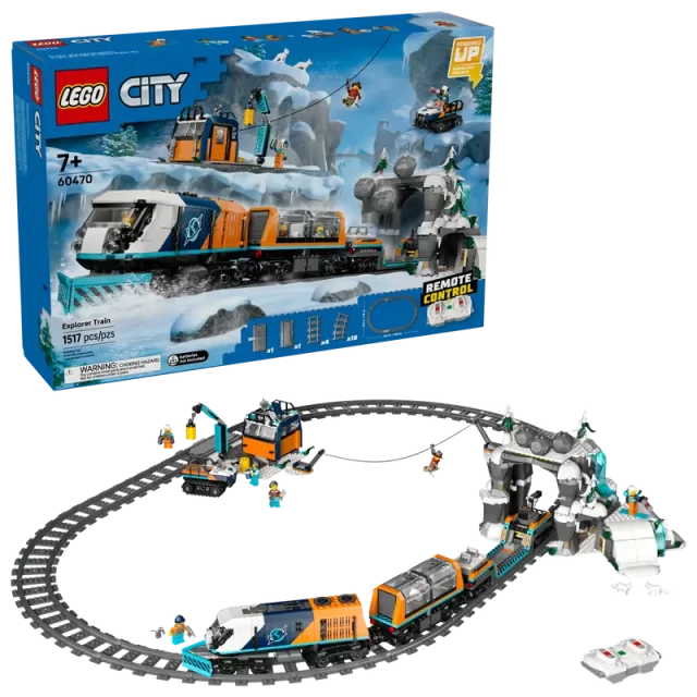 LEGO 60470 City Onderzoekstrein op de Noordpool