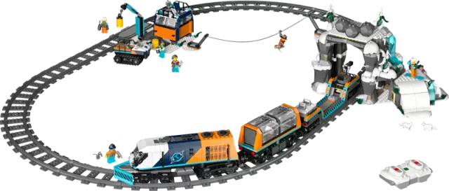 LEGO 60470 City Onderzoekstrein op de Noordpool - Afbeelding 2
