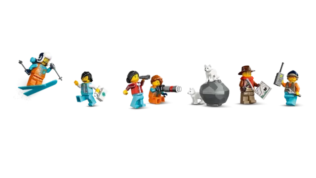 LEGO 60470 City Onderzoekstrein op de Noordpool - Afbeelding 4