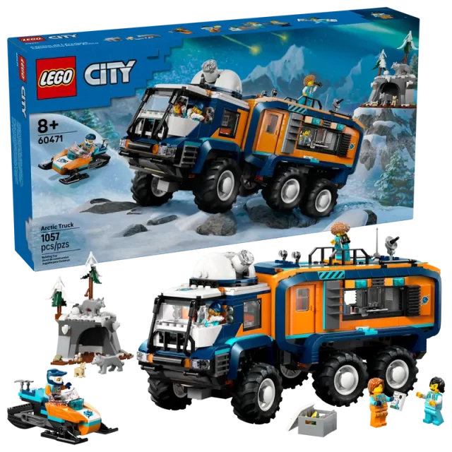 LEGO 60471 City Laboratoriumtruck op de Noordpool