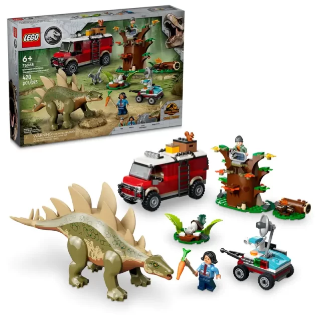 LEGO 76965 Jurassic World Dinosaurusmissies: Stegosaurus Ontdekking