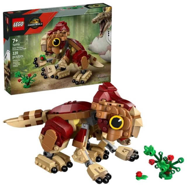 LEGO 76970 Jurassic World Babydinosaurus Dolores: Aquilops