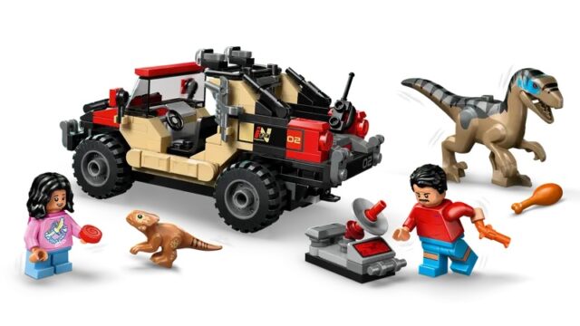 LEGO 76972 Jurassic World Offroad Raptorontsnapping - Afbeelding 2
