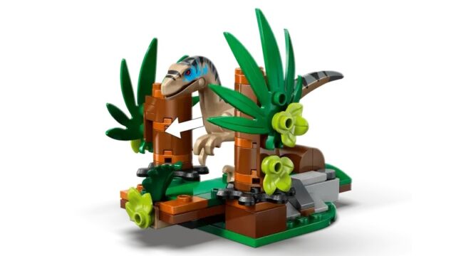 LEGO 76972 Jurassic World Offroad Raptorontsnapping - Afbeelding 3