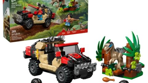 LEGO 76972 Jurassic World Offroad Raptorontsnapping