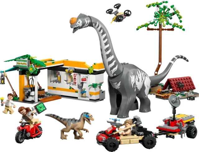 LEGO 76973 Jurassic World Raptor en Titanosaurus Opsporingsmissie - Afbeelding 2