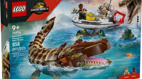LEGO 76974 Jurassic World Bouwbare Mosasaurus Bootmissie