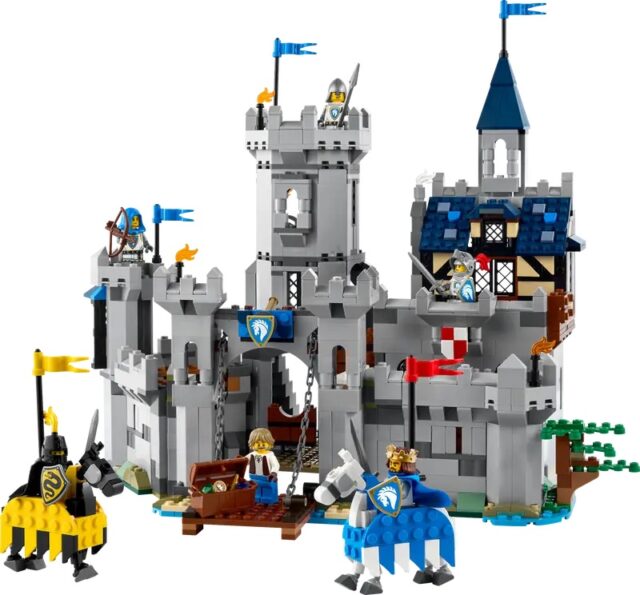 LEGO 31168 Creator Middeleeuws Kasteel met Ridders te Paard - Afbeelding 2