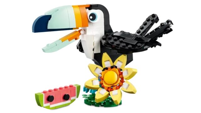 LEGO 31173 Creator Wilde Dieren: Tropische Toekan - Afbeelding 2