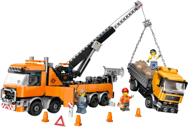 LEGO 60467 City Zware Sleepwagen met Kraan - Afbeelding 2