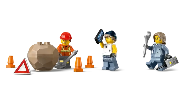 LEGO 60467 City Zware Sleepwagen met Kraan - Afbeelding 3