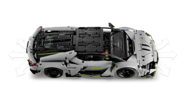 LEGO 42214 Technic Lamborghini Revuelto Supersportwagen - Afbeelding 5