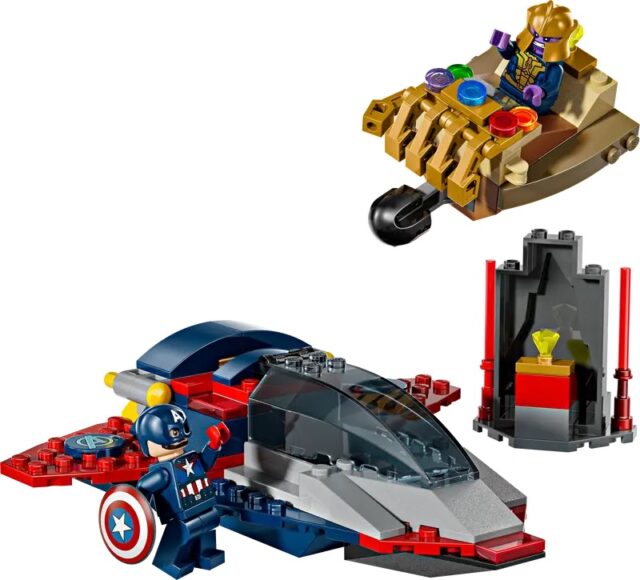 LEGO 76319 Marvel Super Heroes Captain America vs. Thanos - Afbeelding 2