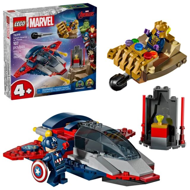 LEGO 76319 Marvel Super Heroes Captain America vs. Thanos