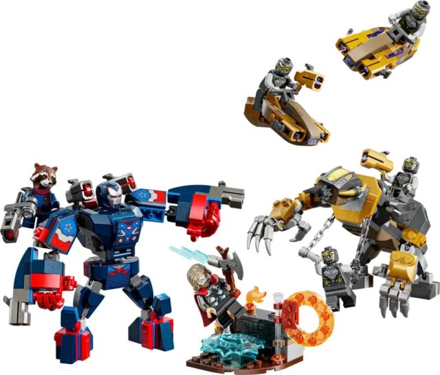 LEGO 76322 Marvel Super Heroes Avengers: Endgame Thor vs. Chitauri - Afbeelding 2