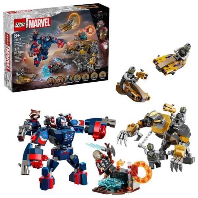 LEGO 76322 Marvel Super Heroes Avengers: Endgame Thor vs. Chitauri