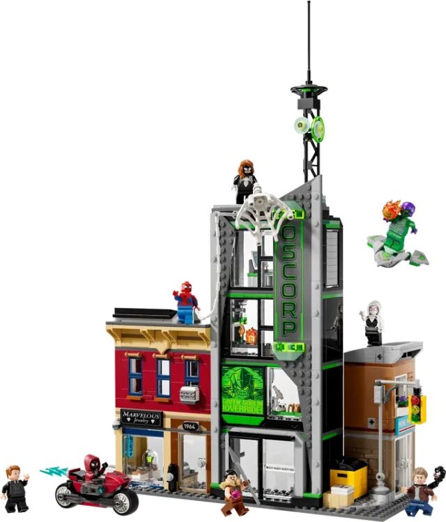 LEGO 76324 Marvel Super Heroes Spiderman vs. Oscorp - Afbeelding 2