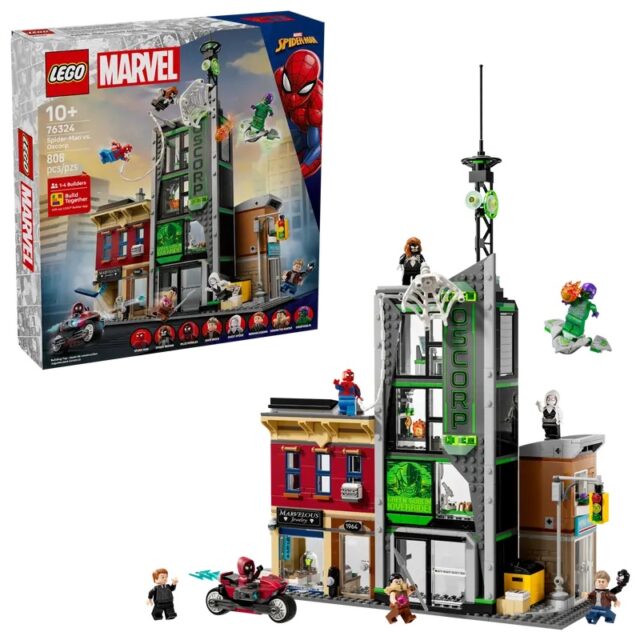 LEGO 76324 Marvel Super Heroes Spiderman vs. Oscorp