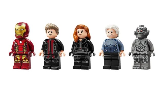 LEGO 76325 Marvel Super Heroes Avengers: Age of Ultron Quinjet - Afbeelding 3