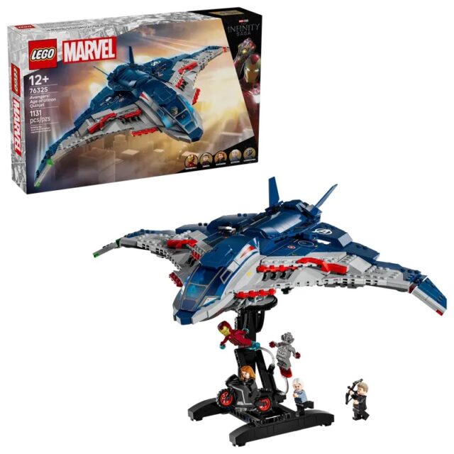 LEGO 76325 Marvel Super Heroes Avengers: Age of Ultron Quinjet