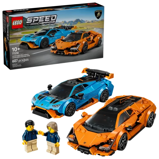LEGO 77238 Speed Lamborghini Revuelto en Huracán STO