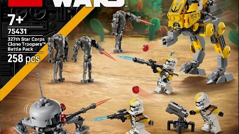 LEGO 75431 Star Wars 327th Star Corps Clone Troopers™ Battle Pack