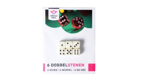 Dobbelstenen 6 Stuks
