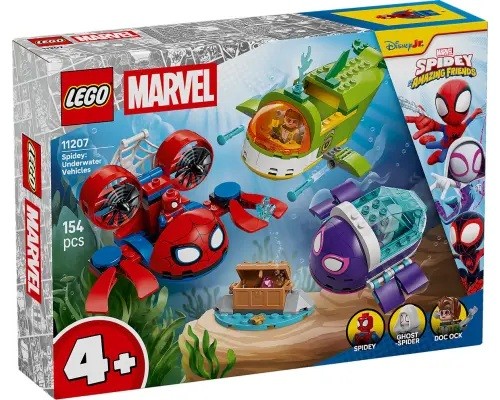 LEGO 11207 Marvel Spidey: Onderwatervoertuigen