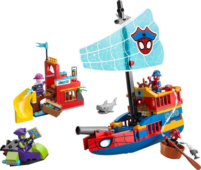 LEGO 11208 Marvel Team Spidey Piratenschip - Afbeelding 2