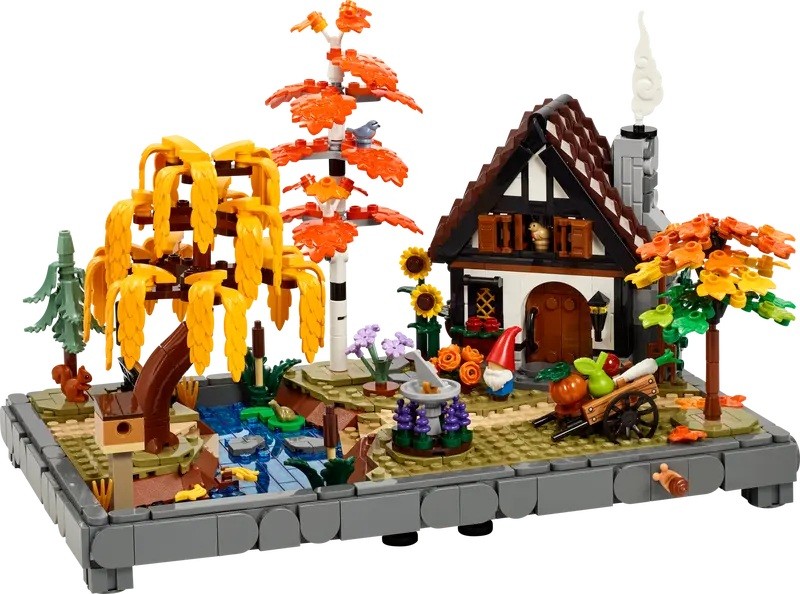 LEGO 11372 Icons Herfsttuin met Cottage - Afbeelding 2