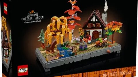 LEGO 11372 Icons Herfsttuin met Cottage