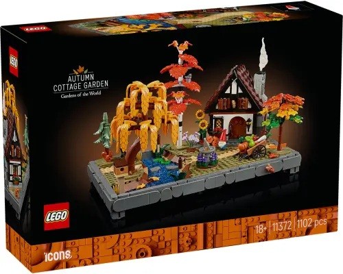 LEGO 11372 Icons Herfsttuin met Cottage
