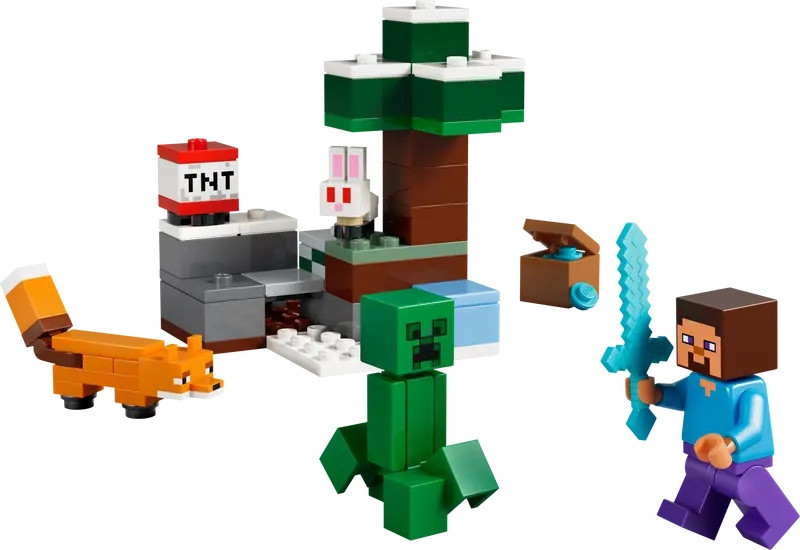 LEGO 21583 Minecraft Steve's Taiga Avontuur - Afbeelding 2