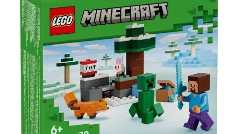 LEGO 21583 Minecraft Steve's Taiga Avontuur